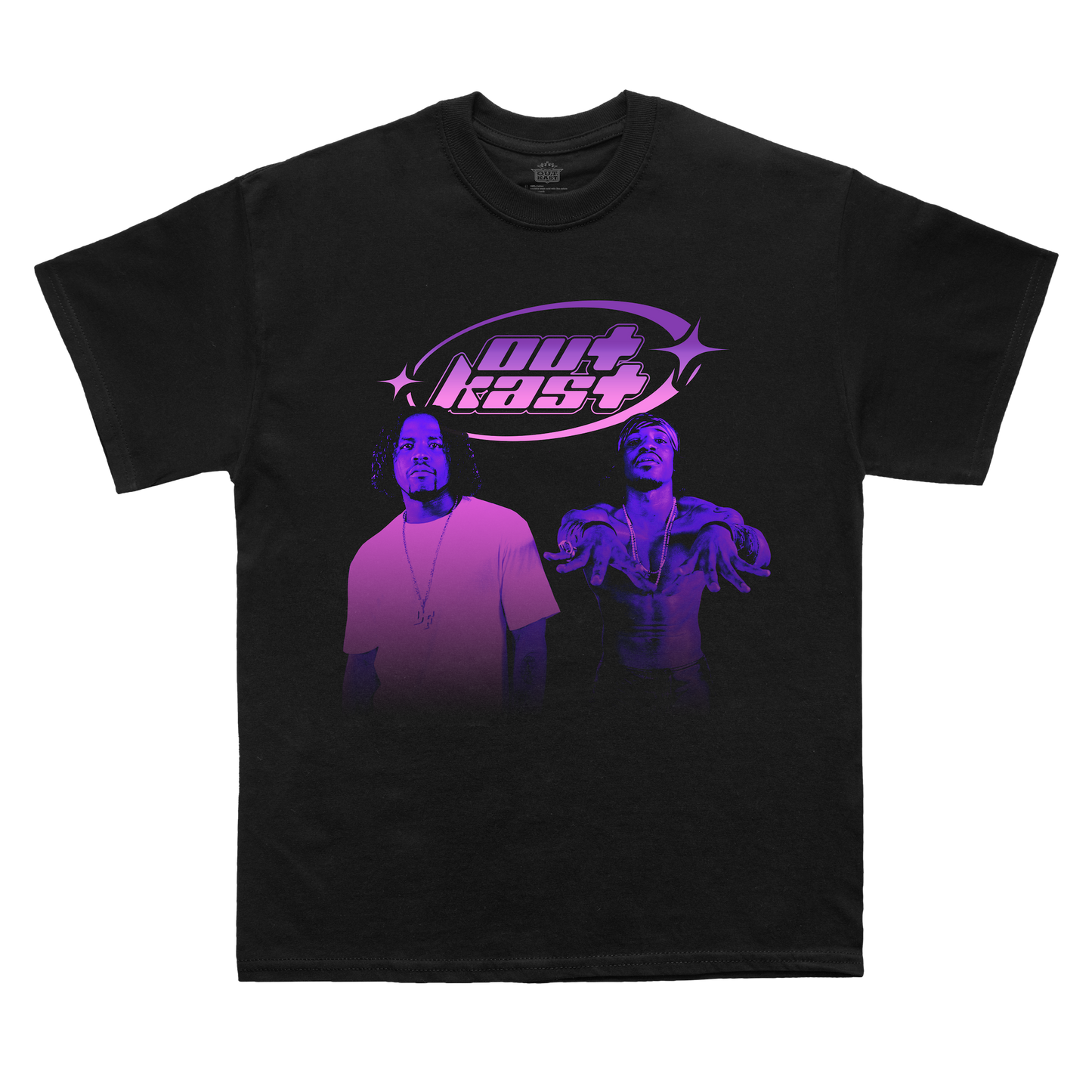 Big & Andre Black Tee