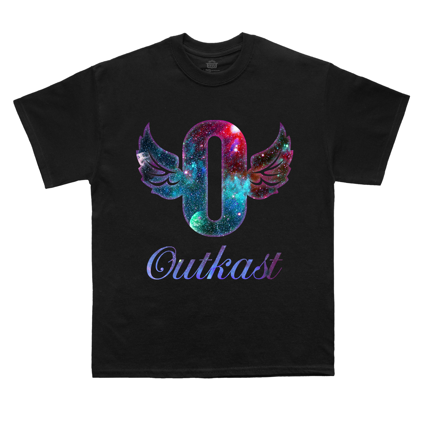 O Galaxy Black Tee