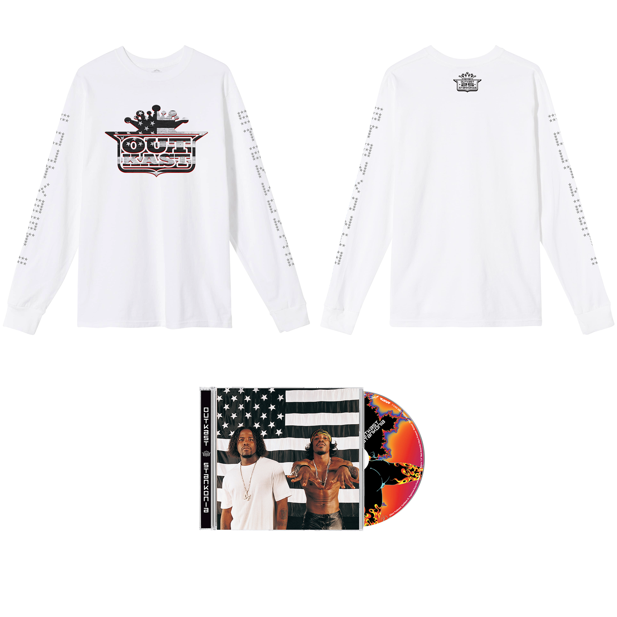 Stankonia (25th Anniversary Edition) CD + Long Sleeve Fan Pack