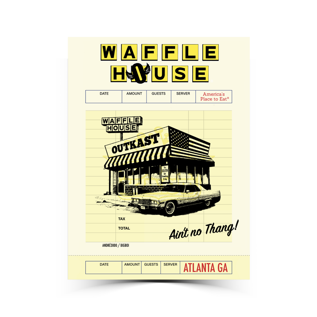 ATL Icons Order Pad Poster