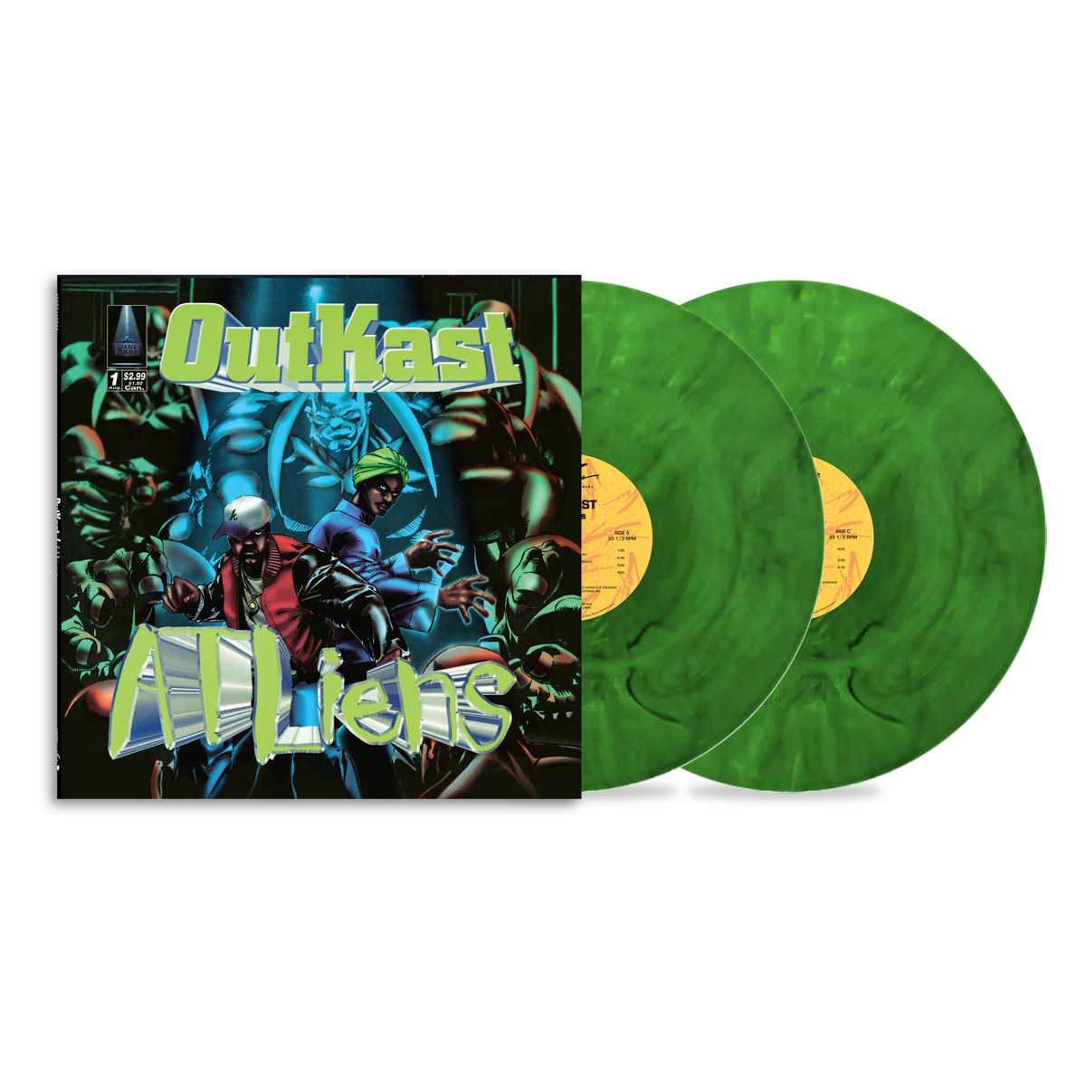 ATLiens (D2C Exclusive) Emerald Green 2LP