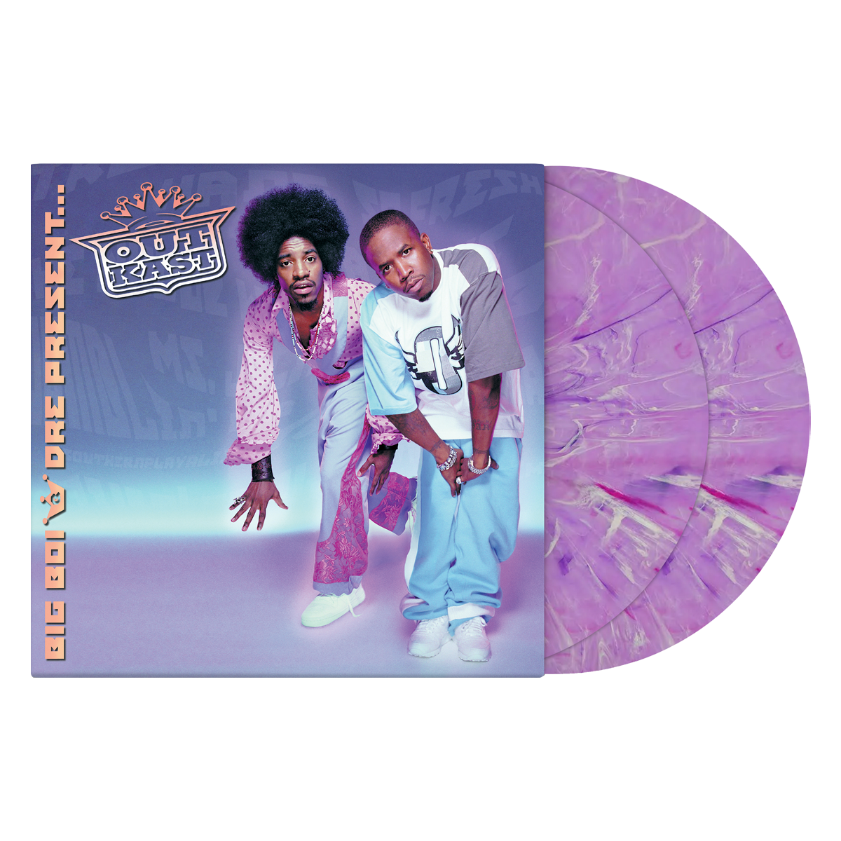 Big Boi and Dre Present… Outkast Purple Marble 2LP