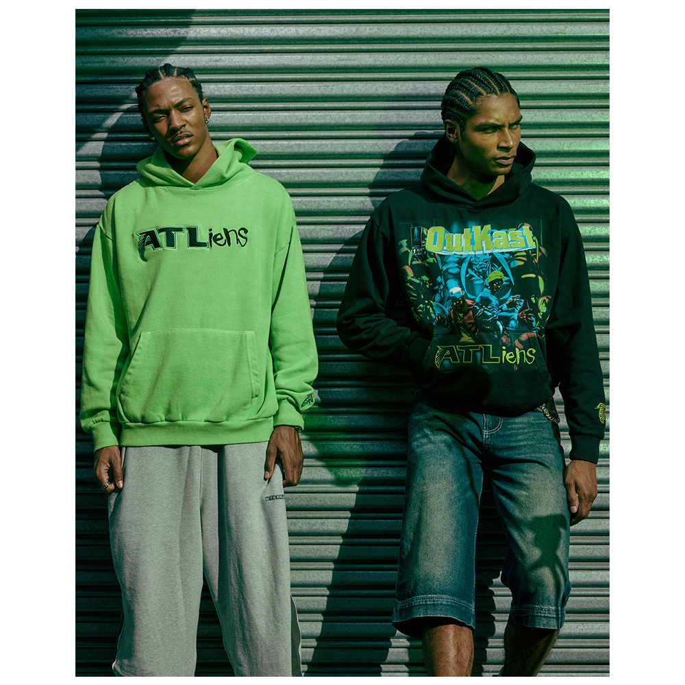 Outkast x Atlanta Falcons 30th Anniversary ATLiens Album Cover Hoodie