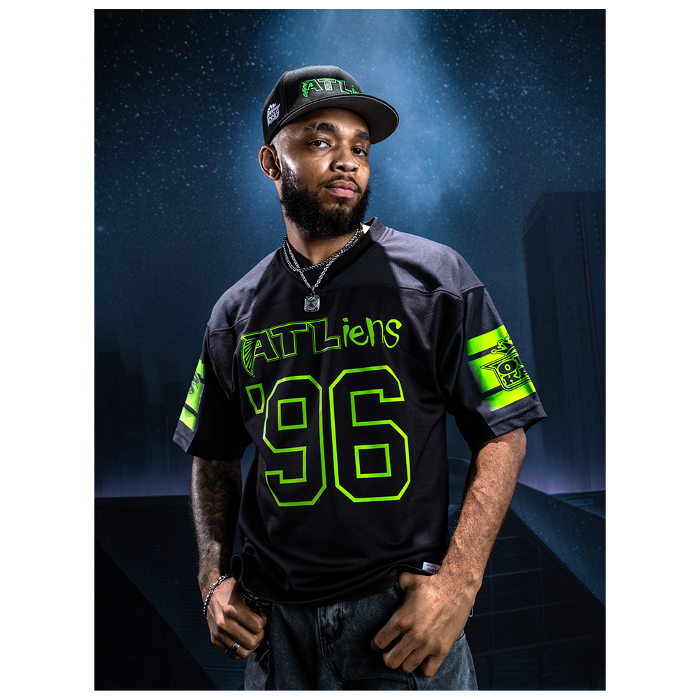 Outkast x Atlanta Falcons 30th Anniversary ATLiens Mitchell & Ness Jersey