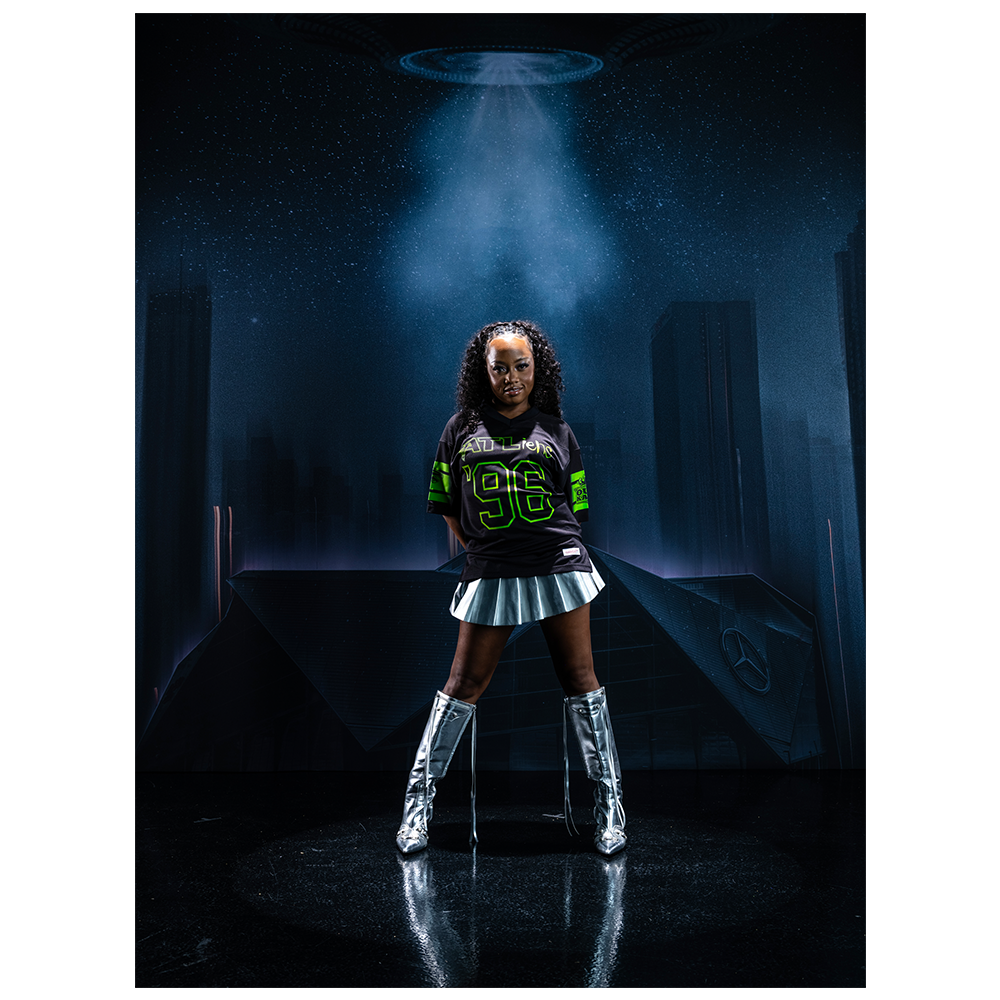 Outkast x Atlanta Falcons 30th Anniversary ATLiens Mitchell & Ness Jersey