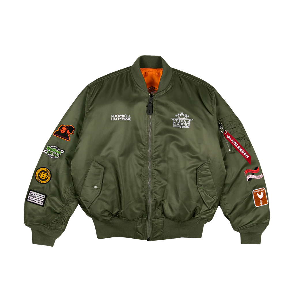 Outkast x Alpha Industries x RRHOF Reversible Bomber Jacket