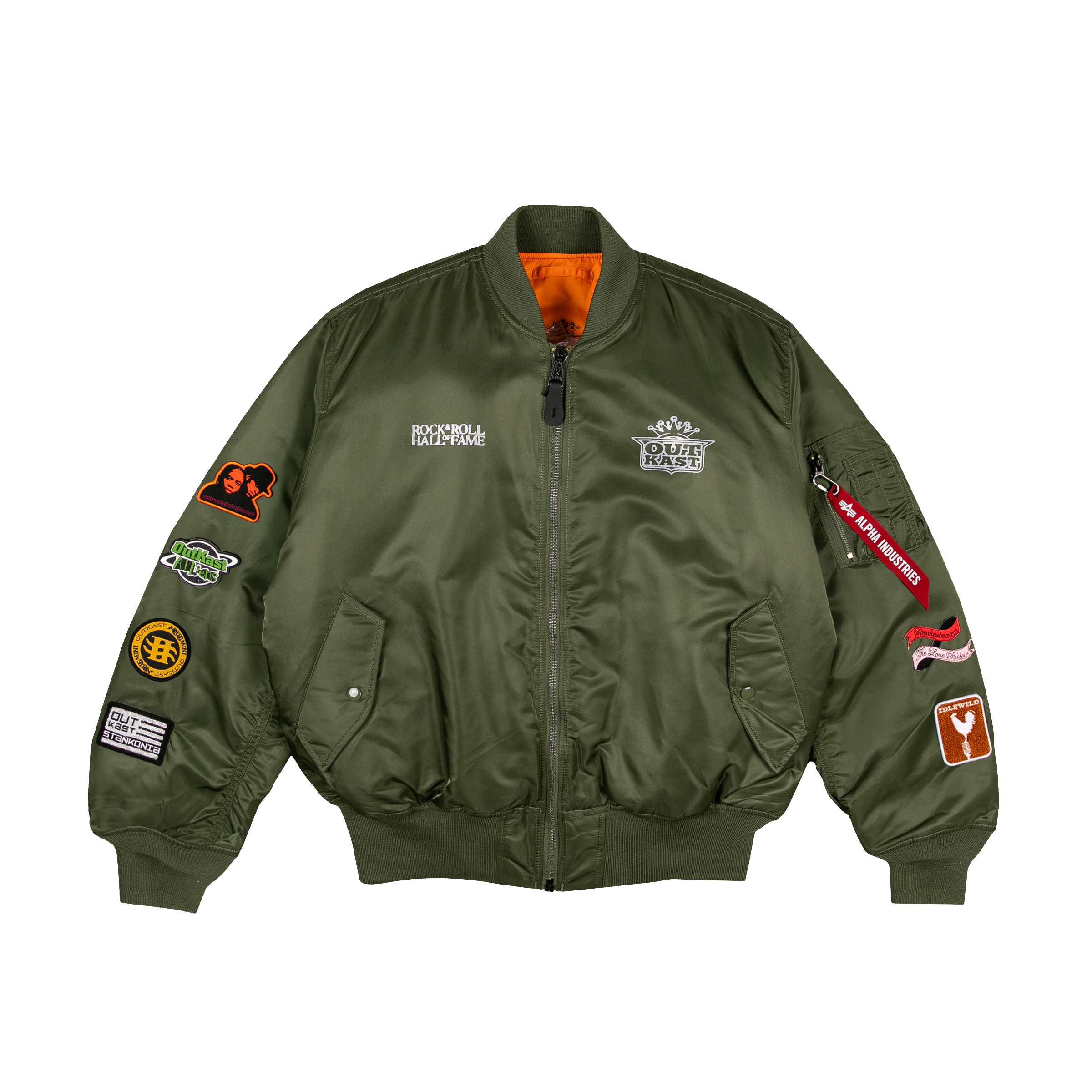 Outkast x Alpha Industries x RRHOF Reversible Bomber Jacket