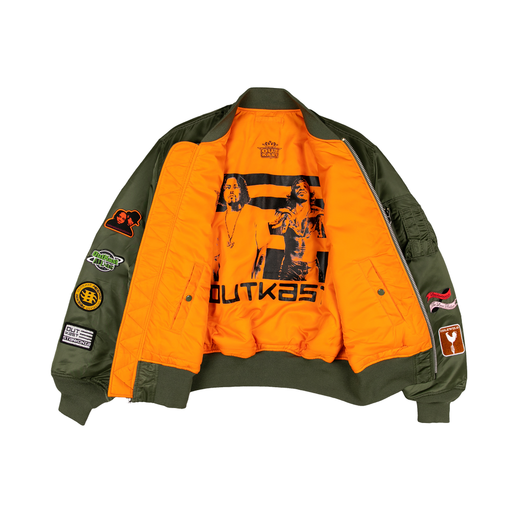 Outkast x Alpha Industries x RRHOF Reversible Bomber Jacket