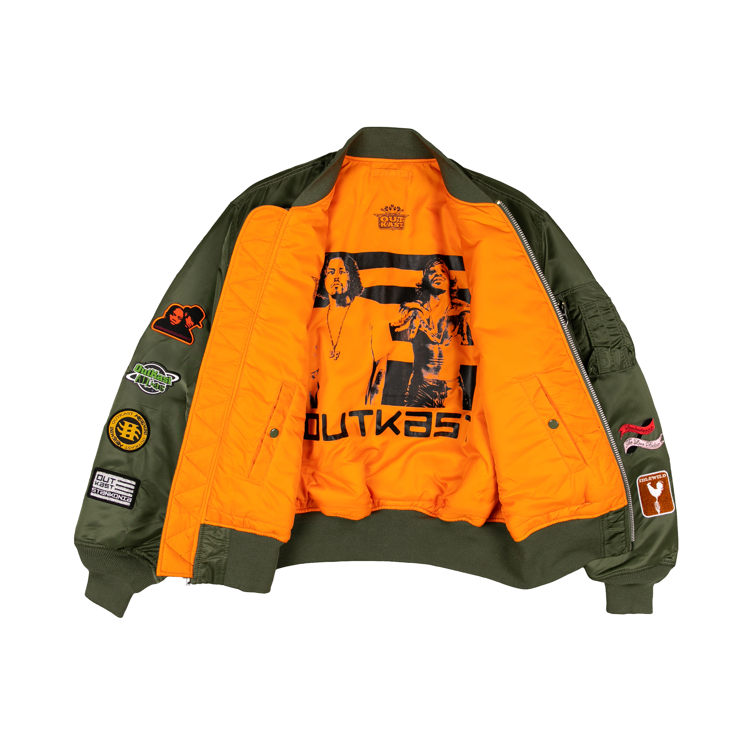 Outkast x Alpha Industries x RRHOF Reversible Bomber Jacket
