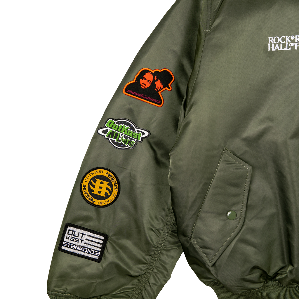 Outkast x Alpha Industries x RRHOF Reversible Bomber Jacket