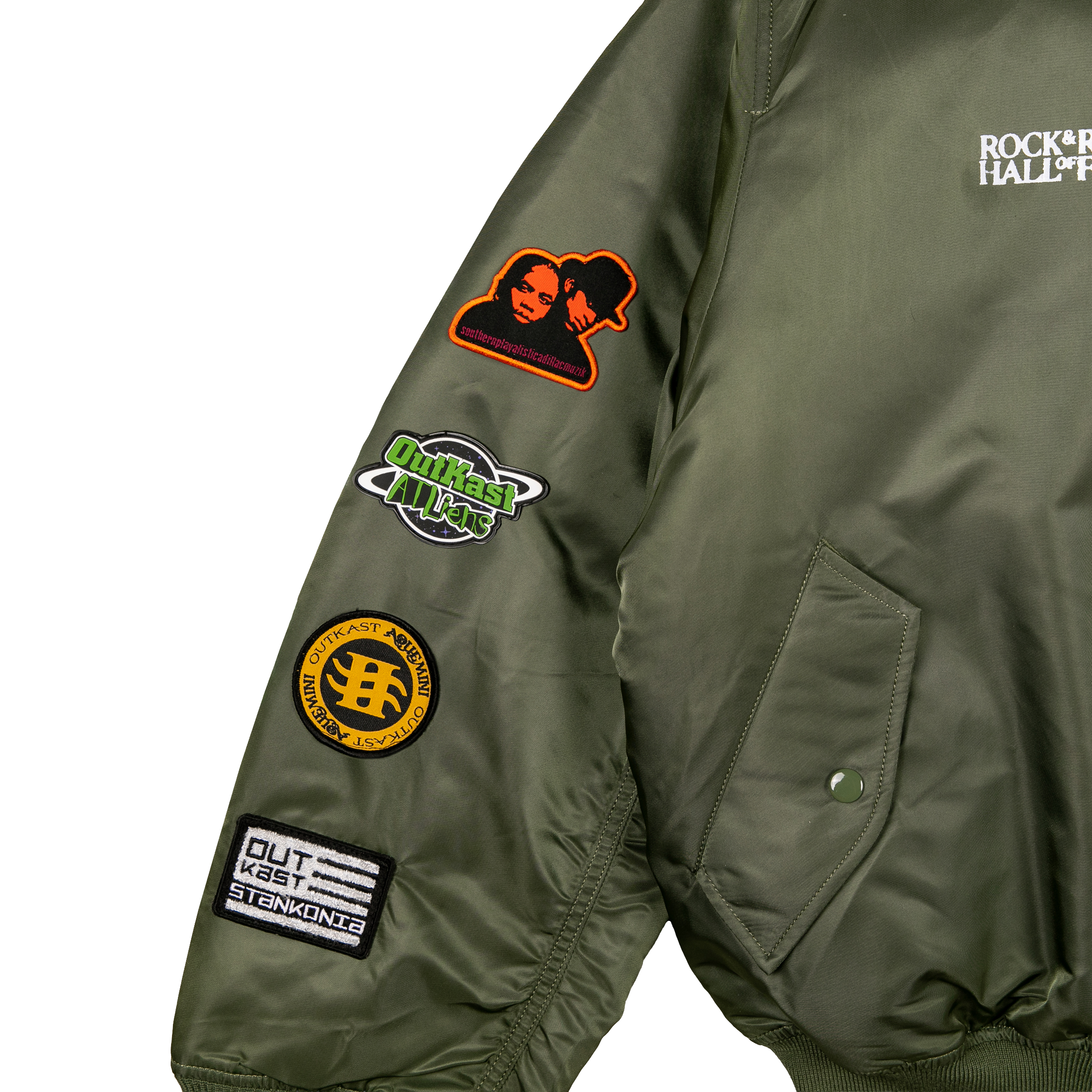 Outkast x Alpha Industries x RRHOF Reversible Bomber Jacket