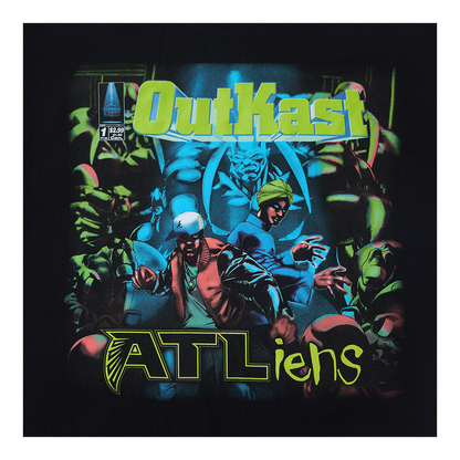 Outkast x Atlanta Falcons 30th Anniversary ATLiens Album Cover T-shirt
