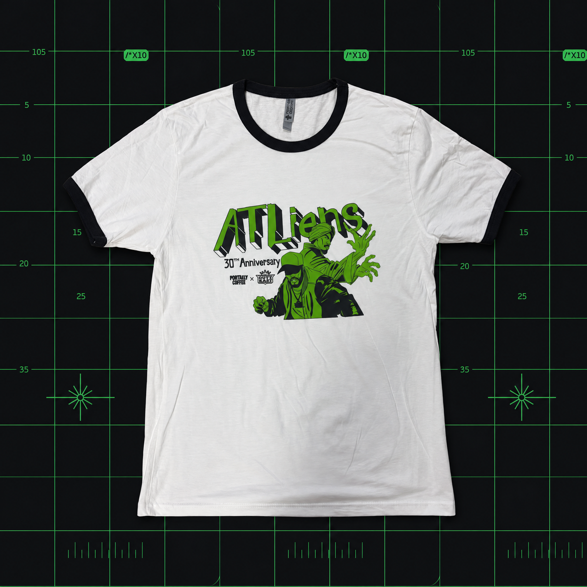 ATLiens Ringer Tee