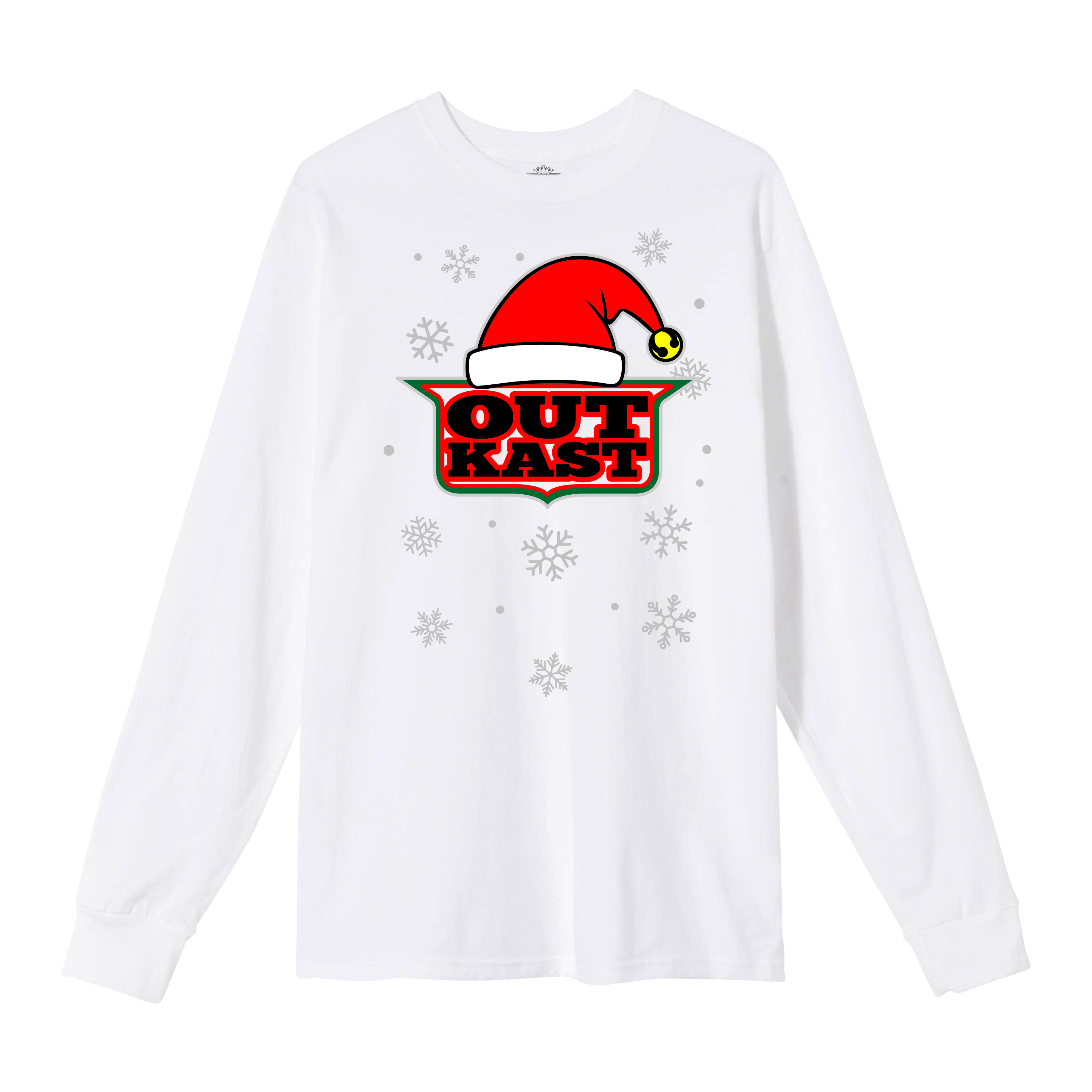 Outkast Santa Hat Logo Long Sleeve Tee
