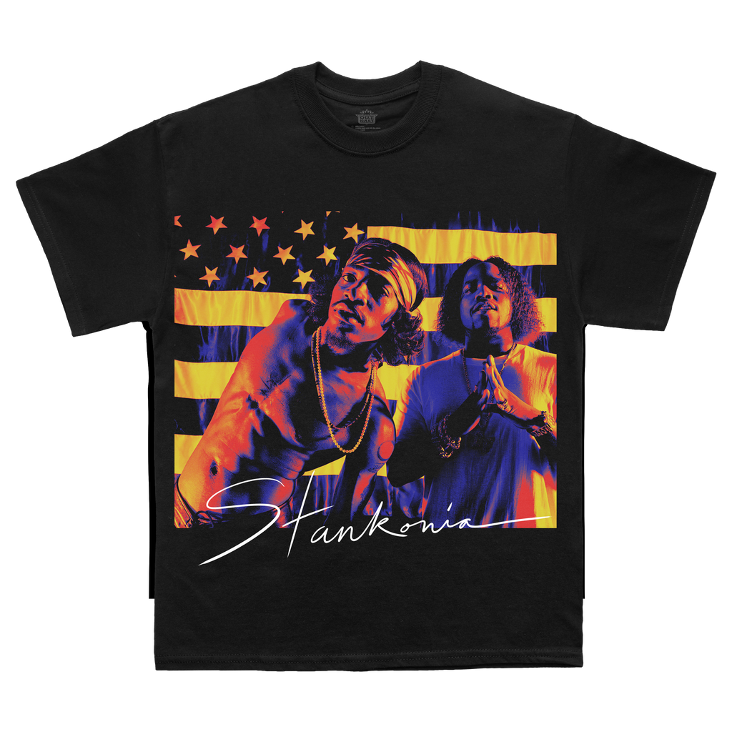 Outkast Stankonia Color Photo Tee Black