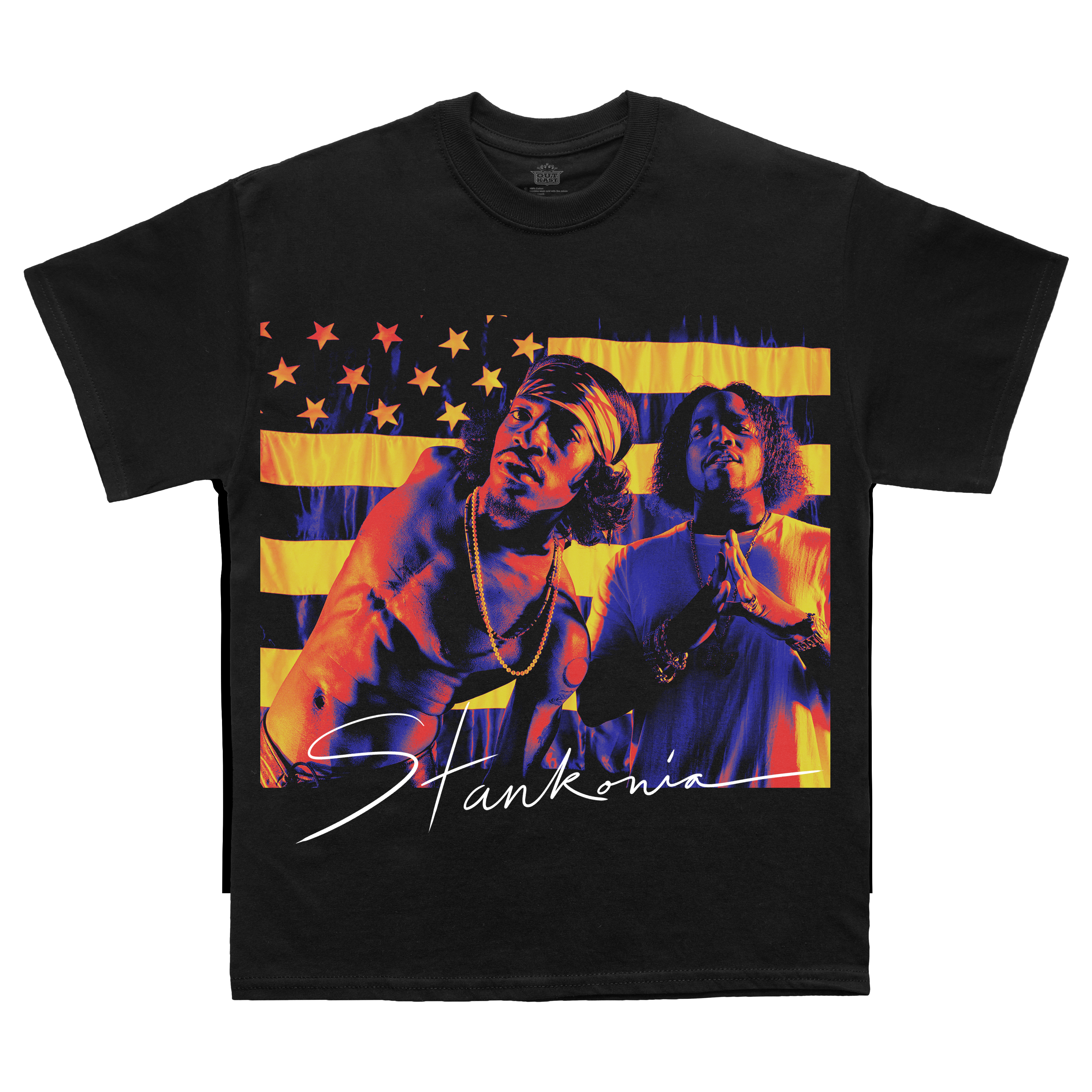 Outkast Stankonia Color Photo Tee Black
