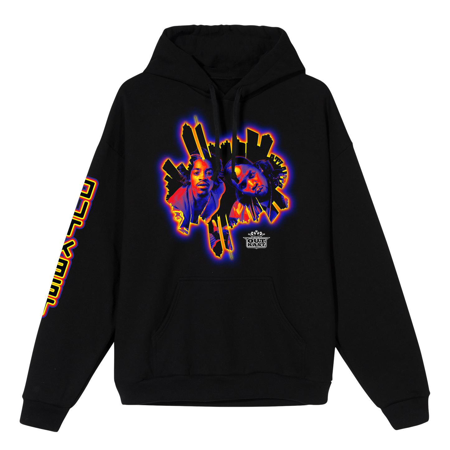 Outkast Skyline Hoodie Black